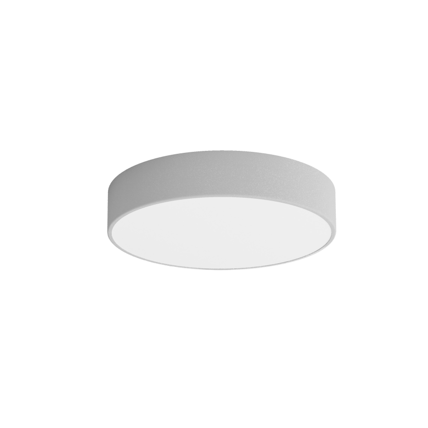 Plafoniera da soffitto CLEO con sensore di movimento e crepuscolare, 3xE27/24W/230V, Ø 40 cm, grigia