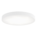 Plafoniera con sensore di movimento e crepuscolare CLEO 6xE27/24W/230V pr. 80 cm bianco