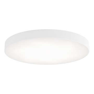 Plafoniera con sensore di movimento e crepuscolare CLEO 6xE27/24W/230V pr. 80 cm bianco