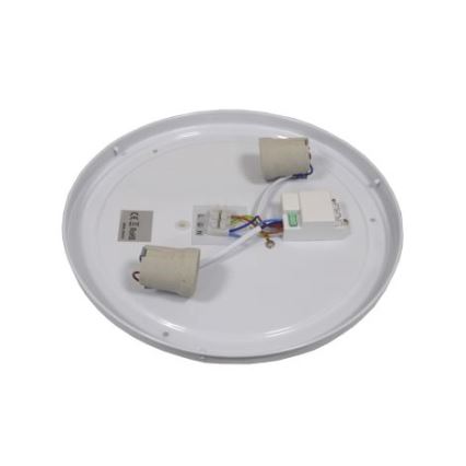 Plafoniera con sensore WILTON 2xE27/60W/230V Ø 33 cm antracite