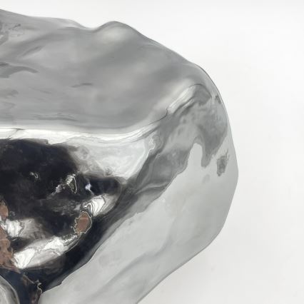 Plafoniera CRISTAL 1xE14/15W/230V ottone/nero fumé