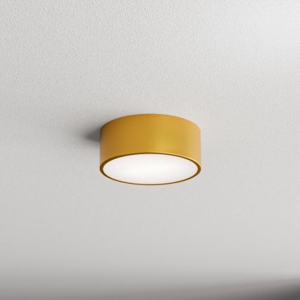Plafoniera da bagno con sensore CLEO 1xE27/24W/230V Ø 20 cm IP54 dorata