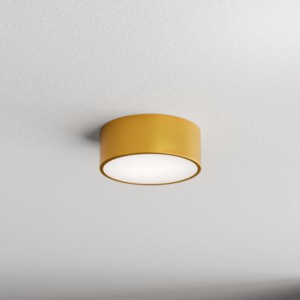 Plafoniera da bagno con sensore CLEO 1xE27/24W/230V Ø 20 cm IP54 dorata