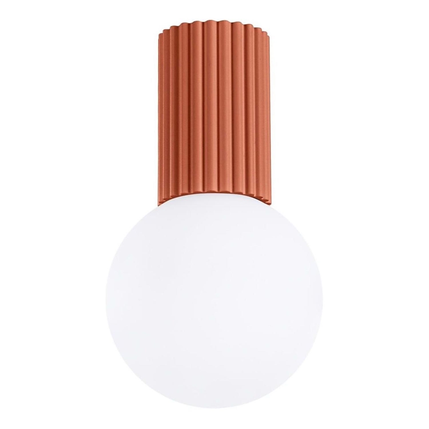 Plafoniera da bagno HALO 1xG9/8W/230V diametro 12 cm IP44 arancione
