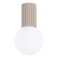Plafoniera da bagno HALO 1xG9/8W/230V diametro 12 cm IP44 beige