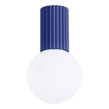 Plafoniera da bagno HALO 1xG9/8W/230V diametro 12 cm IP44 blu