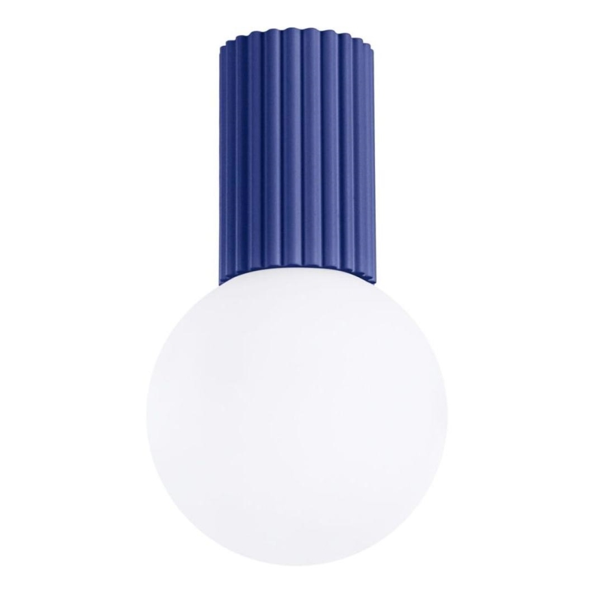 Plafoniera da bagno HALO 1xG9/8W/230V diametro 12 cm IP44 blu