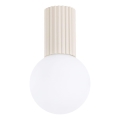 Plafoniera da bagno HALO 1xG9/8W/230V diametro 12 cm IP44 color crema