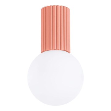 Plafoniera da bagno HALO 1xG9/8W/230V diametro 12 cm IP44 rosa