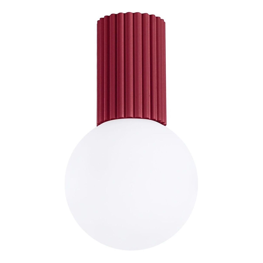 Plafoniera da bagno HALO 1xG9/8W/230V diametro 12 cm IP44 rosso