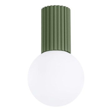 Plafoniera da bagno HALO 1xG9/8W/230V diametro 12 cm IP44 verde