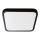 Plafoniera da bagno LED con chip SAMSUNG LED/24W/230V IP44 4000K 29x29 cm nero