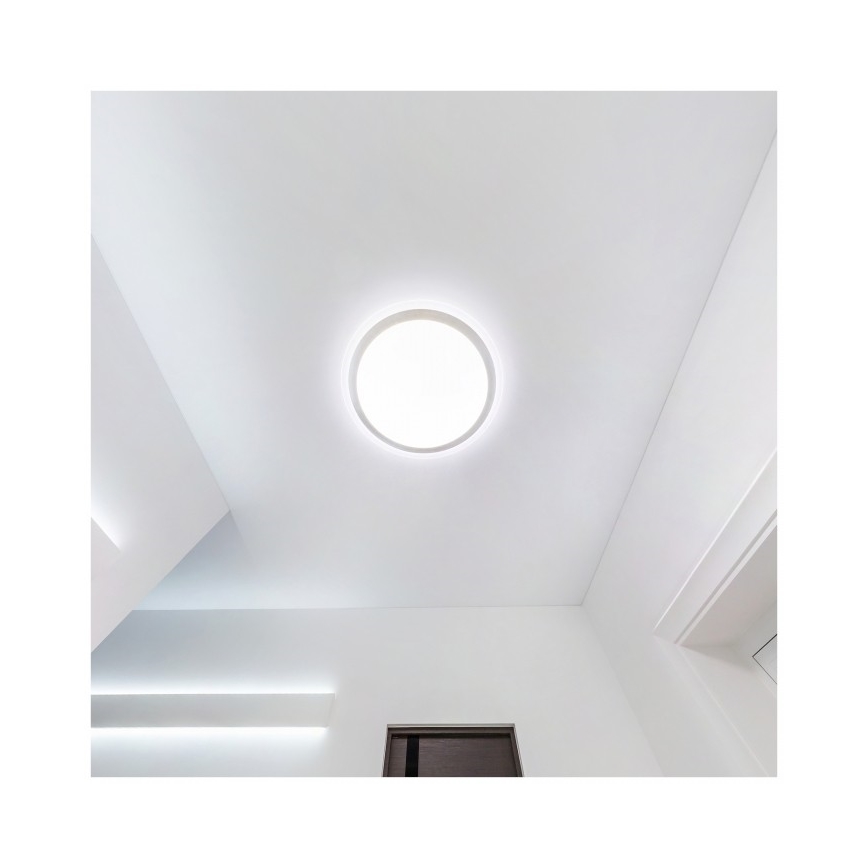 Plafoniera LED da bagno DEFENDER LED/12/18/24W/230V 3000/4000/6500K IP65 Ø 30 cm bianca