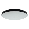 Plafoniera da bagno LED FLUME, 10W/230V, Ø 22,5 cm, IP44, nera