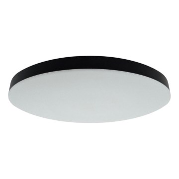 Plafoniera da bagno LED FLUME, 10W/230V, Ø 22,5 cm, IP44, nera