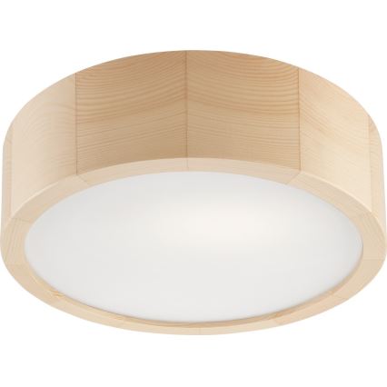 Plafoniera da bagno NATURAL 2xE27/15W/230V IP54 pino ø 27 cm