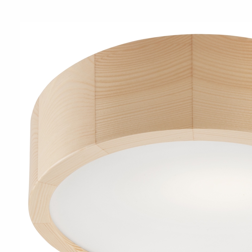 Plafoniera da bagno NATURAL 2xE27/15W/230V IP54 pino ø 27 cm