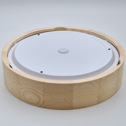 Plafoniera da bagno NATURAL 3xE27/15W/230V IP54 pino ø 37 cm