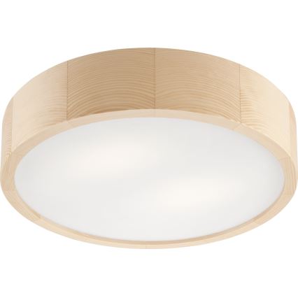 Plafoniera da bagno NATURAL 3xE27/15W/230V IP54 pino ø 37 cm