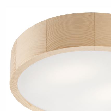 Plafoniera da bagno NATURAL 3xE27/15W/230V IP54 pino ø 37 cm