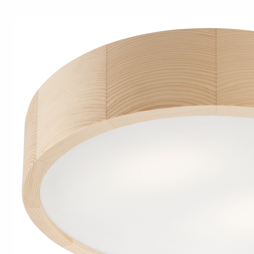 Plafoniera da bagno NATURAL 3xE27/15W/230V IP54 pino ø 37 cm