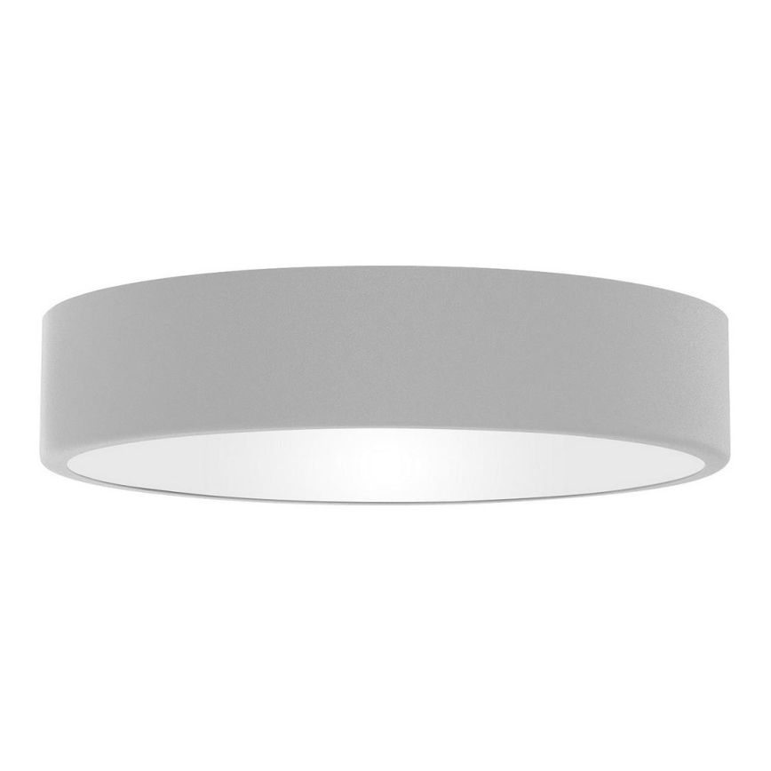 Plafoniera da esterno con sensore CLEO 3xE27/24W/230V d. 40 cm grigio IP54