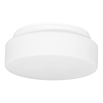 Plafoniera da esterno con sensore HECTOR 1xE27/60W/230V diametro 25 cm IP44 opale bianco