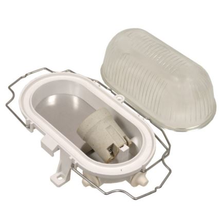 Plafoniera da esterno RADUS 1xE27/60W/230V IP54 bianca