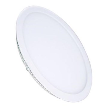 Plafoniera da incasso LED/18W/230V 3000/4000/6000K Ø 22,5 cm bianca