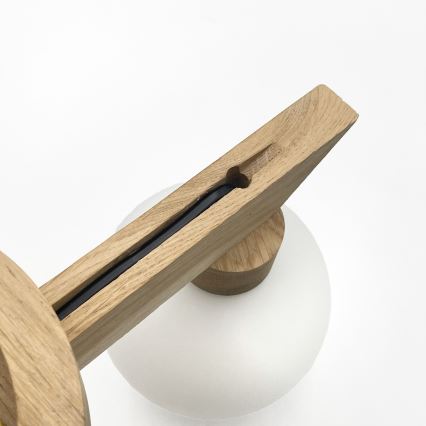 Plafoniera da soffitto ANTONIO 2xG9/5W/230V rovere/bianco