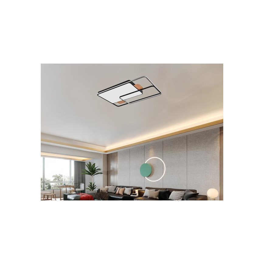 Plafoniera da soffitto dimmerabile a LED 280W/230V 3000-6500K + telecomando