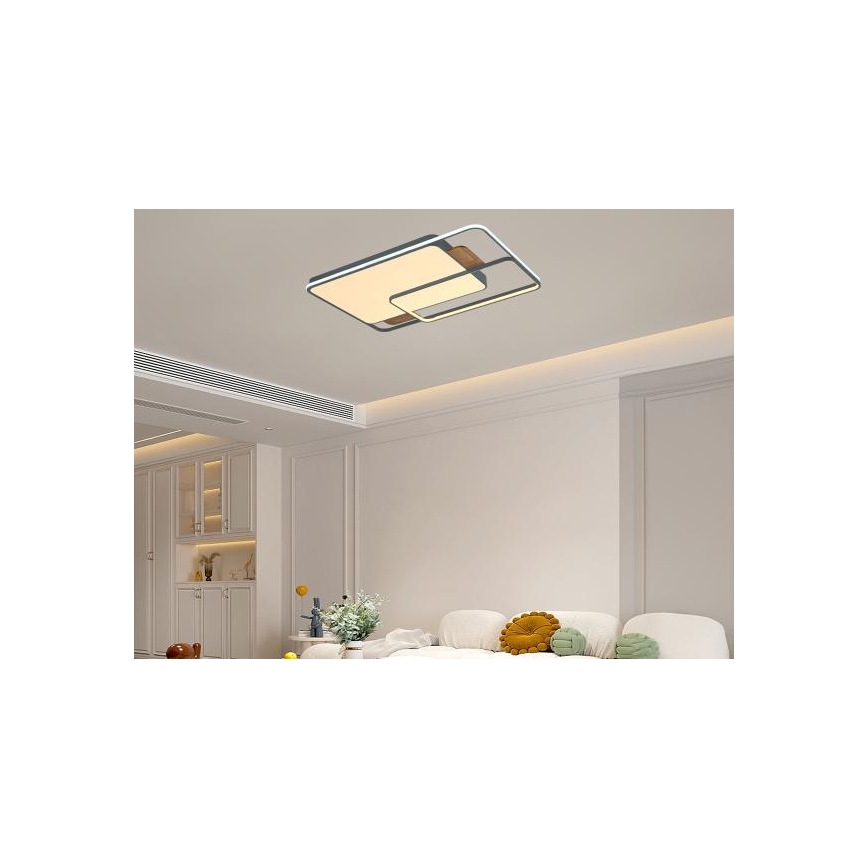 Plafoniera da soffitto dimmerabile a LED 280W/230V 3000-6500K + telecomando
