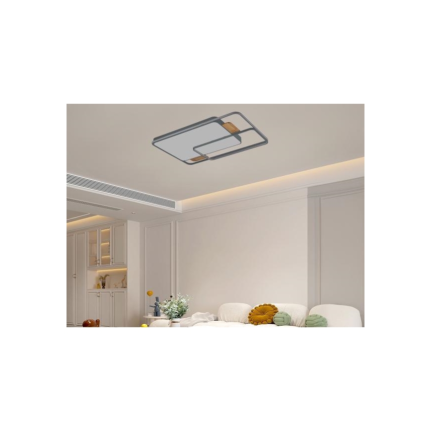 Plafoniera da soffitto dimmerabile a LED 280W/230V 3000-6500K + telecomando