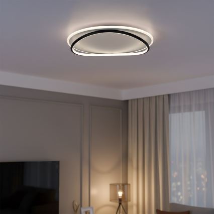Plafoniera da soffitto HALO LED/38W/230V Ø 50 cm nera