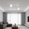 Plafoniera da soffitto HOLON 2xG9/8W/230V + 2xGX53/12W grigia