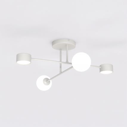 Plafoniera da soffitto HOLON 2xG9/8W/230V + 2xGX53/12W grigia