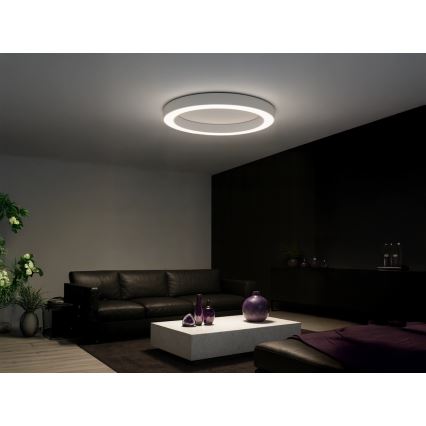 Plafoniera da soffitto LED/115W/230V 3000/4000/6500K Ø 120 cm bianco