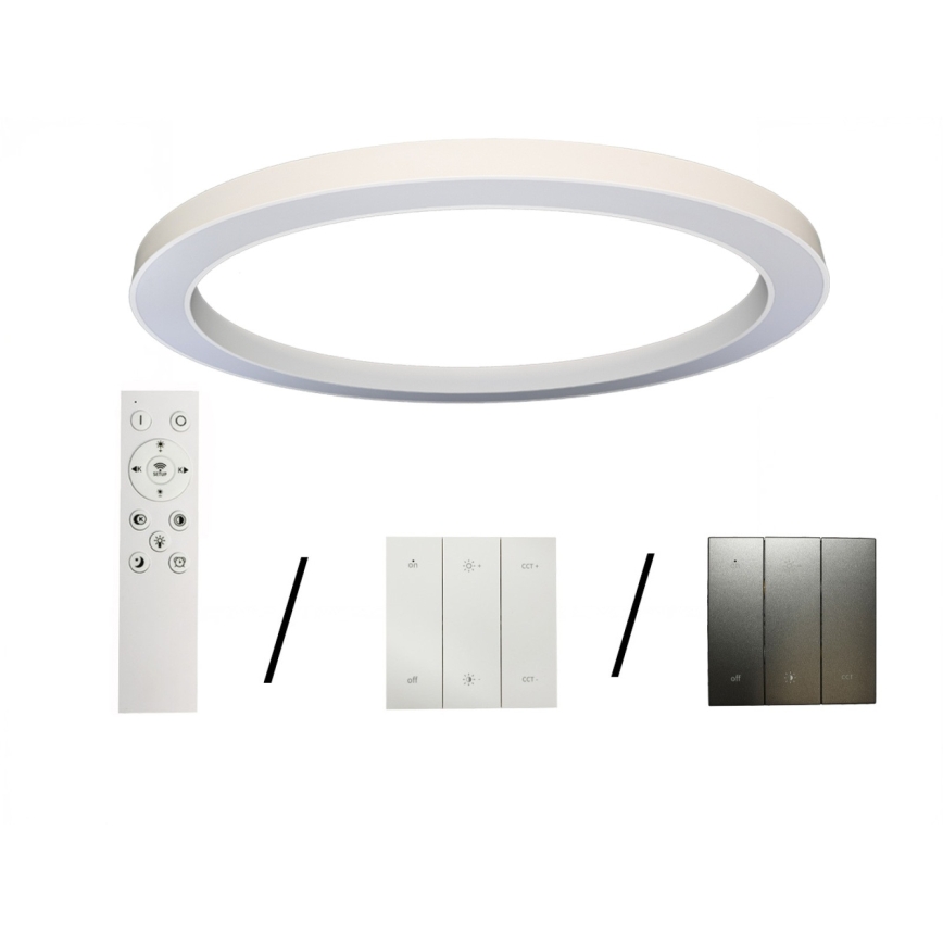 Plafoniera da soffitto LED/115W/230V 3000/4000/6500K Ø 120 cm bianco