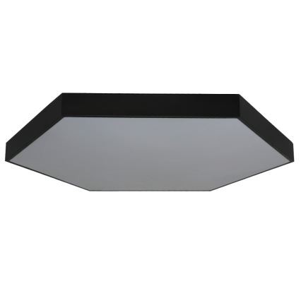 Plafoniera da soffitto LED/240W/230V 3000/4000/6500K diam. 120 cm nera