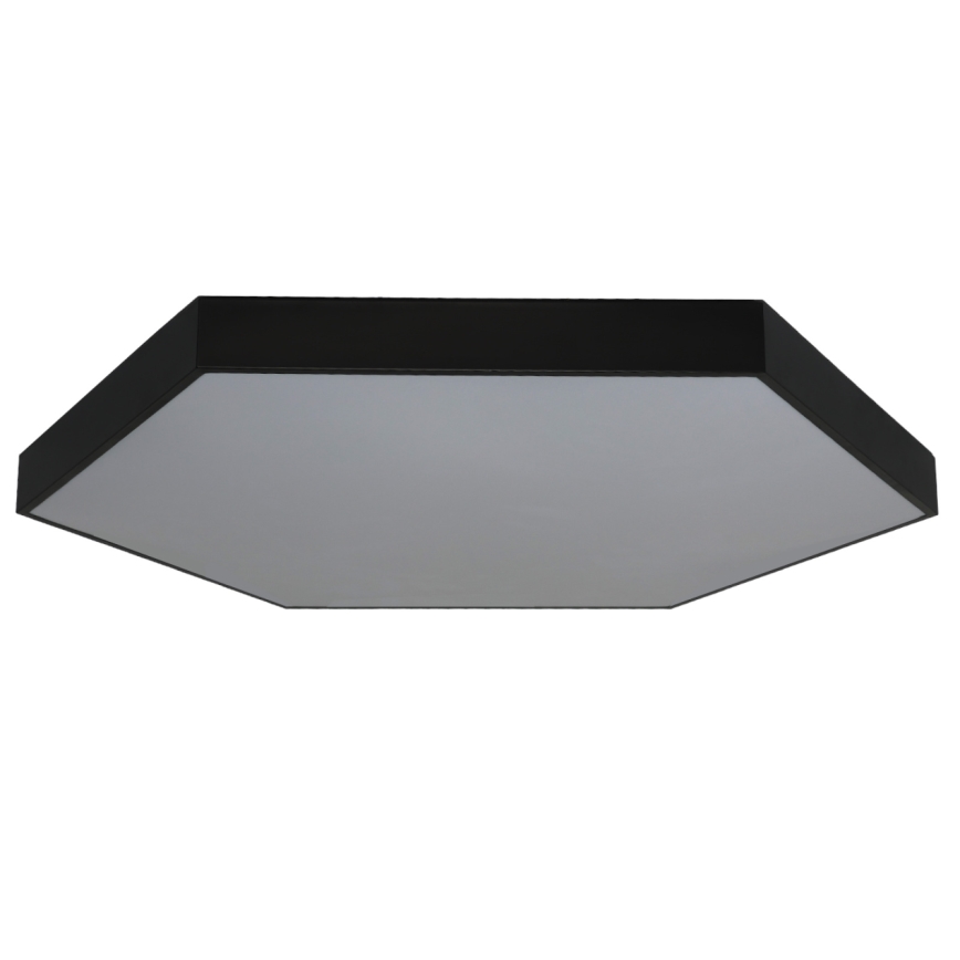 Plafoniera da soffitto LED/240W/230V 3000/4000/6500K diam. 120 cm nera