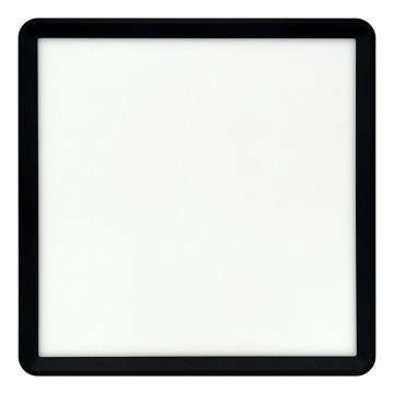 Plafoniera da soffitto LED 24W/230V 3000/4000/6500K 30x30 cm nera