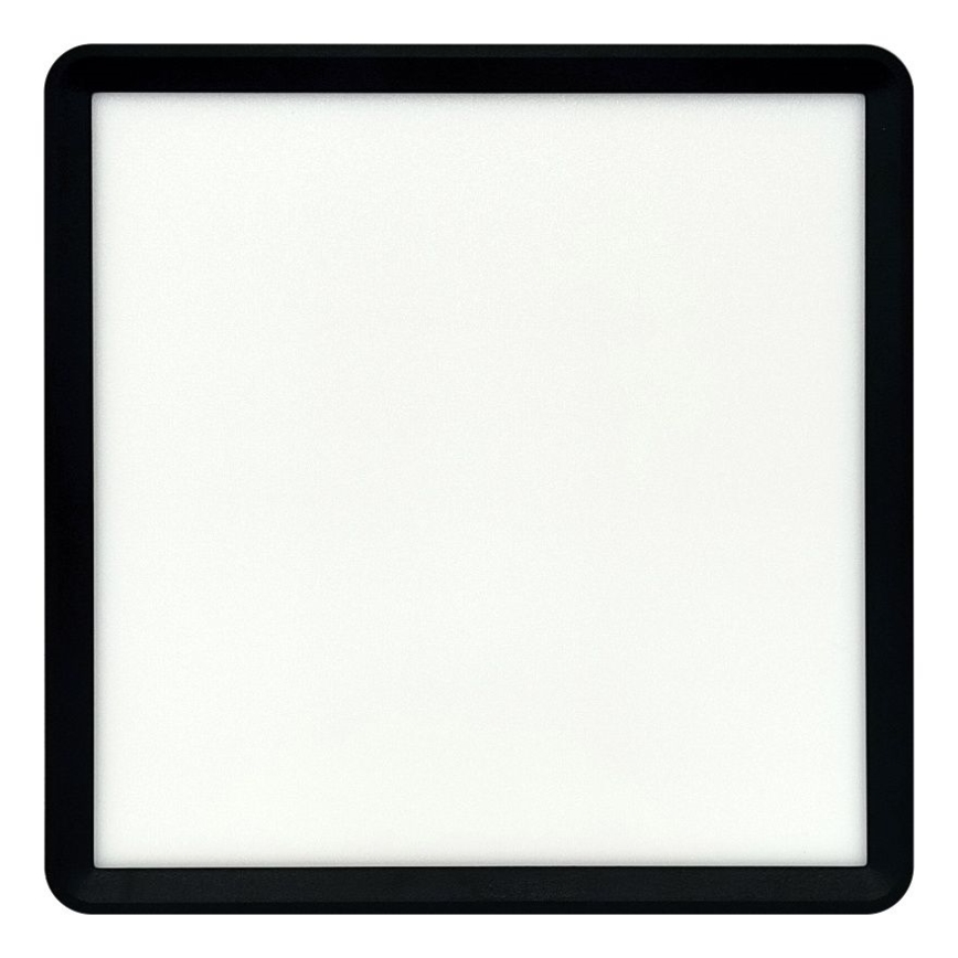 Plafoniera da soffitto LED 24W/230V 3000/4000/6500K 30x30 cm nera