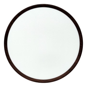 Plafoniera da soffitto LED/32W/230V 3000/4000/6500K diam. 40 cm marrone