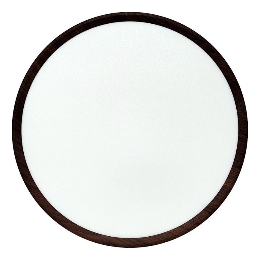 Plafoniera da soffitto LED/32W/230V 3000/4000/6500K diam. 40 cm marrone
