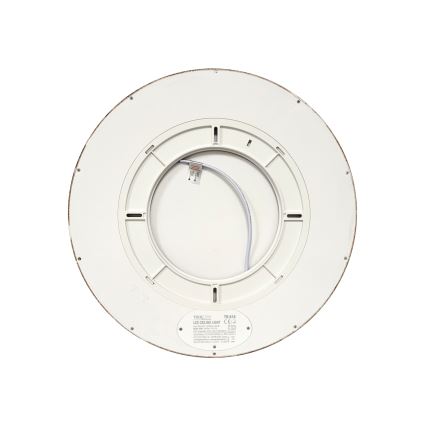 Plafoniera da soffitto LED/32W/230V 3000/4000/6500K diam. 40 cm marrone