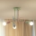 Plafoniera da soffitto OXFORD 3xE27/15W/230V verde/rosa/blu