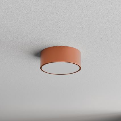 Plafoniera da soffitto per bagno con sensore CLEO 1xE27/24W/230V Ø 20 cm IP54, finitura rame