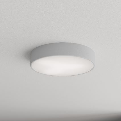 Plafoniera da soffitto per bagno con sensore CLEO, 3xE27/24W/230V, Ø 40 cm, grigio, IP54