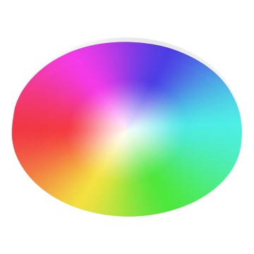 Plafoniera da soffitto per bagno LED RGBW dimmerabile 24W 230V 3000-6500K Ø 33 cm IP54 bianca Wi-Fi Tuya