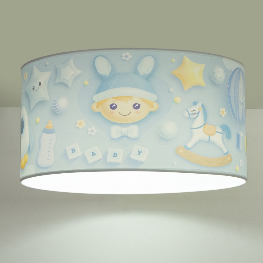 Plafoniera da soffitto per bambini KIDS ROOM 1xE27/60W/230V Ø 40 cm astronauta